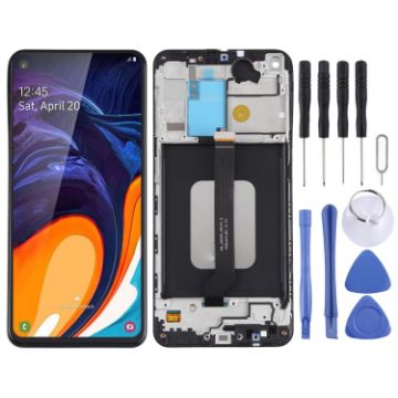 LCD Screen for Samsung Galaxy A60 SM-A606 - Black - 1