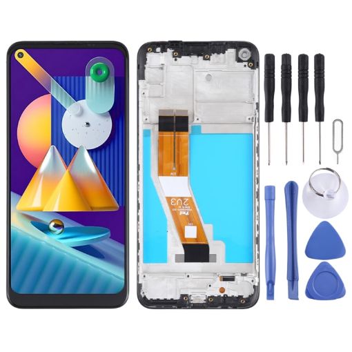 LCD Screen for Samsung Galaxy M11 SM-M115 Digitizer Assembly (Black) - 1