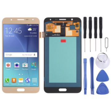Samsung Galaxy J7 SM-J700 OLED LCD Screen with Digitizer - Gold - 1