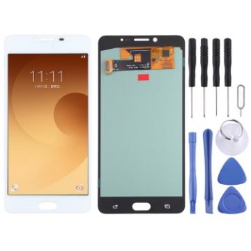 Samsung Galaxy C9 Pro SM-C9000/C900 OLED LCD Screen & Digitizer Assembly (White) - 1