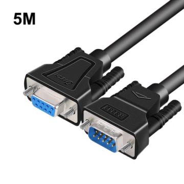 DTECH RS232 Serial DB9 Extension Line 5m - Male to Female - 1
