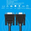 DTECH RS232 Serial DB9 Extension Line Male to Male 1.5m - 6