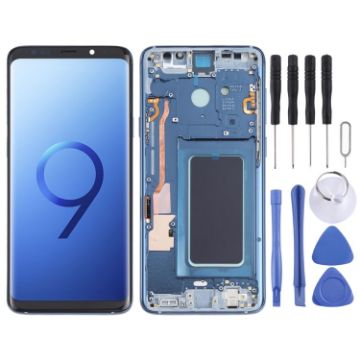 Samsung Galaxy S9+ SM-G965 OLED LCD Screen Digitizer Assembly Blue - 1