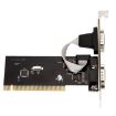 RS232 Serial Port TX382B 2 Port Pci to 9 Pin Com Riser Card Adapter - 3