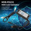 MDB-RS232 2020 USB Version Coin Validator Data To PC RS232 - 5
