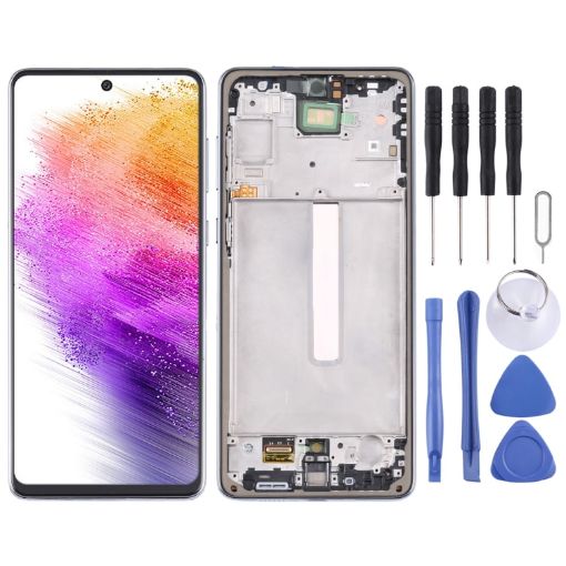 Samsung Galaxy A73 5G LCD Screen Assembly with Frame - 1