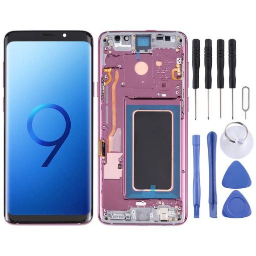 Samsung Galaxy S9 Super AMOLED LCD Screen - Purple - 1