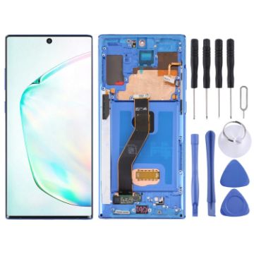 Samsung Galaxy Note10+ LCD Screen Digitizer Assembly (Dark Blue) - 1