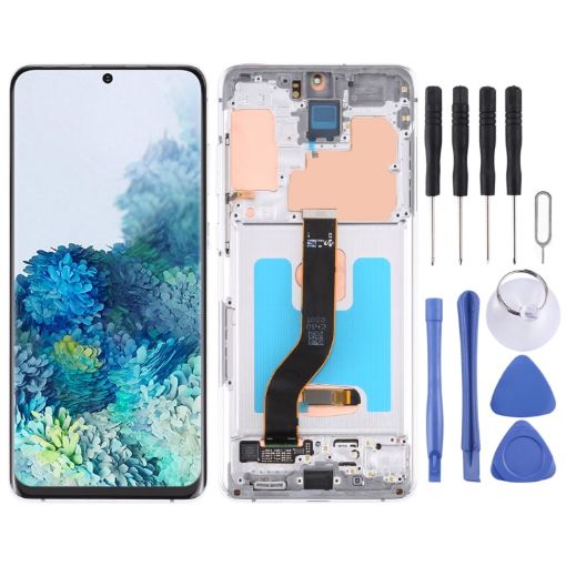 Samsung Galaxy S20+ 5G LCD Screen Assembly with Frame - 1