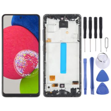 Samsung Galaxy A52s 5G SM-A528 OLED LCD Screen Assembly with Frame - 1