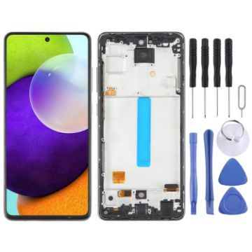 Samsung Galaxy A52 4G SM-A525 OLED LCD Screen with Digitizer Assembly - 1