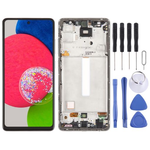 Samsung Galaxy A52S SM-A528B TFT LCD Screen Digitizer Assembly with Frame - 1