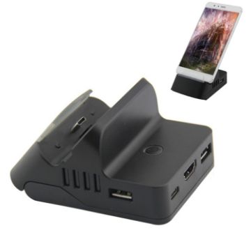 Portable Video Projection Converter Cooling Charging Base for Switch - 1