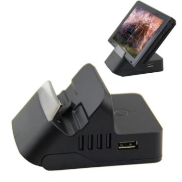 Portable Video Projection Converter Cooling Charging Base For Switch - HDMI - 1