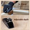 RUITOOL Small Woodworking Planer - Metal Short Edge Trimming Chamfer Planer - 8