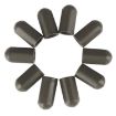 10PCS Gray Silicone Drum Stick Cover - Size:1.70.590.87cm - 2