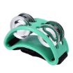Aluminum Percussion Cajon Foot Bell, Green - 10 x 8 x 4cm - 1