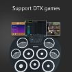 Silicone Folding Hand-Rolled Drum DTX Game Strike Board - White - 6