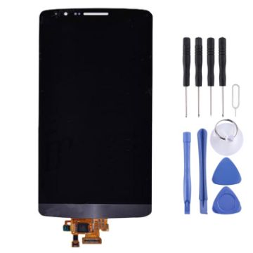 LCD Screen and Digitizer Assembly for LG G3 (Black) - 1