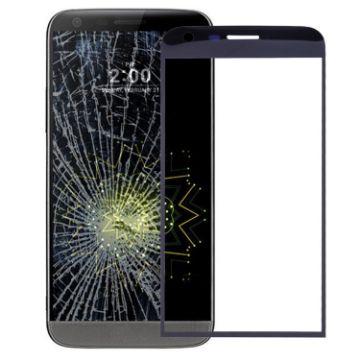 LG G5 Front Screen Outer Glass Lens - Black - 1