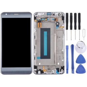 LCD Screen for LG X Cam/K580 Digitizer Assembly with Frame - 1