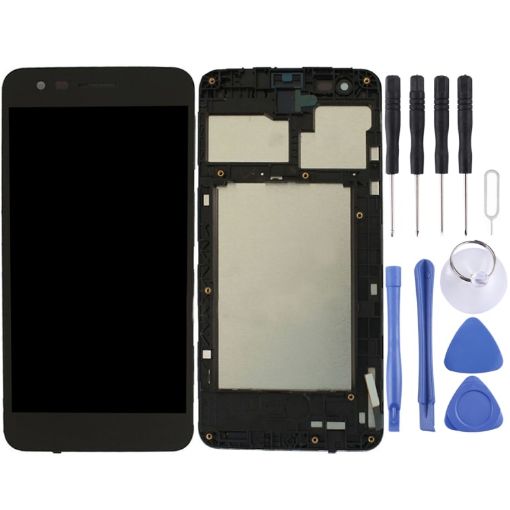 LG K4 2017/M160 TFT LCD Screen Digitizer Full Assembly with Frame - 1