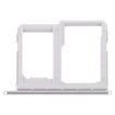 LG Q6/M700/M700N/G6 Mini Silver SIM Card Tray + Micro SD Card Tray - 2
