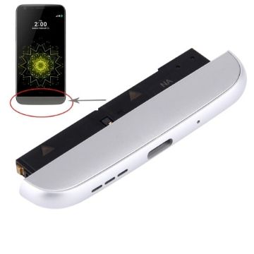 LG G5/F700K Charging Dock + Microphone + Speaker Module (Silver) - 1