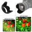 62mm Lens Hood for Cameras - Screw Mount - Black - 5
