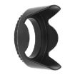72mm Lens Hood for Cameras - Screw Mount - Black - 2