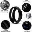 52mm Metal Vented Lens Hood for Leica - Black - 4