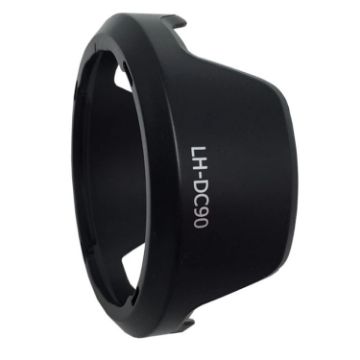 Canon Powershot SX70HS/SX60HS LH-DC90 Lens Hood Shade - Black - 1