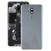 Battery Back Cover with Camera Lens & Fingerprint Sensor for LG G7 ThinQ Silver - 1
