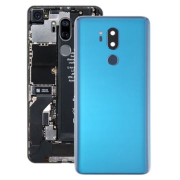 Blue Battery Back Cover with Camera Lens & Fingerprint Sensor for LG G7 ThinQ - 1