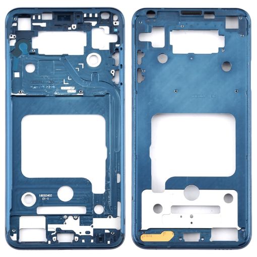 Blue Front Housing LCD Frame Bezel Plate for LG V35 ThinQ - 1