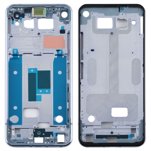 Baby Blue Front Housing LCD Frame Bezel Plate for LG Q70 - 1