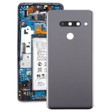 Battery Back Cover for LG G8 ThinQ Silver - 1