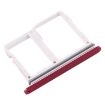 LG V40 ThinQ SIM Card Tray + Micro SD Card Tray - Red - 4