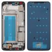 Front Housing LCD Frame Bezel Plate for LG K50/K12 MAX (Black) - 1