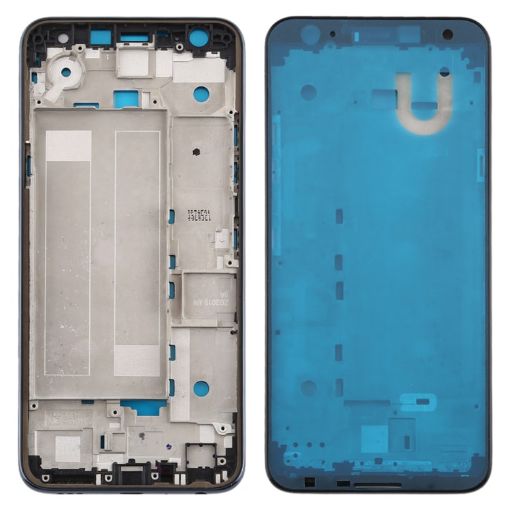 LG K40/K12+ Front Housing LCD Frame Bezel Plate (Blue) - 1