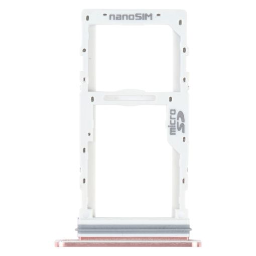 SIM Card Tray + Micro SD Tray for LG Velvet 5G (Pink) - 1