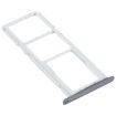 SIM Card Tray + Micro SD Card Tray for LG K22 - Black - 3