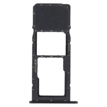 LG K41S SIM Card Tray + Micro SD Card Tray - Black - 1