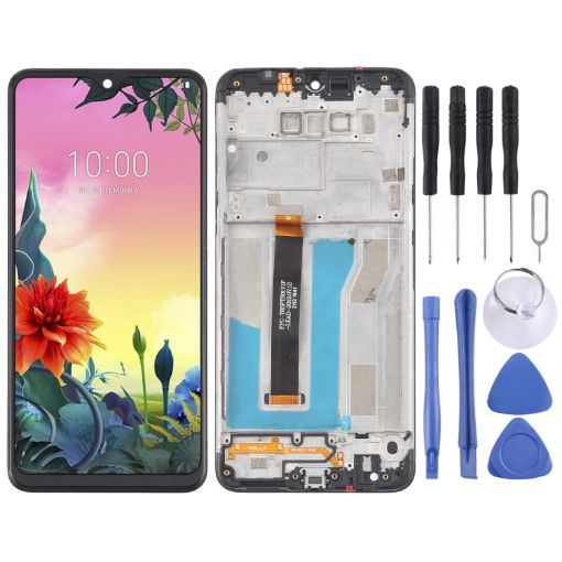 TFT LCD Screen for LG K50S Digitizer Full Assembly with Frame - 1