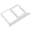 Nano SIM Card Tray + Micro SD Card Tray for LG K31 LM-K300Q Silver - 2