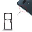 Nano SIM Card Tray + Micro SD Card Tray for LG G8S ThinQ - Silver - 4