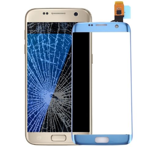 Blue Touch Panel for Galaxy S7 Edge G9350 G935F G935A - 1