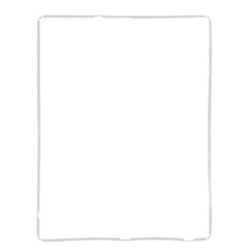 White LCD Frame for New iPad (iPad 3)/iPad 4 - 1