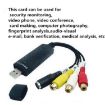 Portable USB 2.0 Video + Audio RCA Female to Female Connector - 4