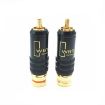 3 PCS WBT-0144 RCA Lotus Plug AV Audio and Video Plug - 3